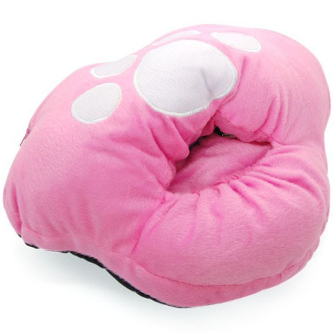 Тапок с подогревом от USB Лапа Розовый