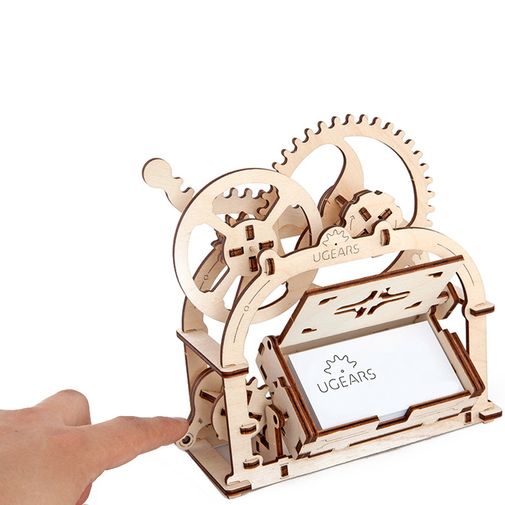 Механический 3D Пазл Ugears Шкатулка Подходит для визиток
