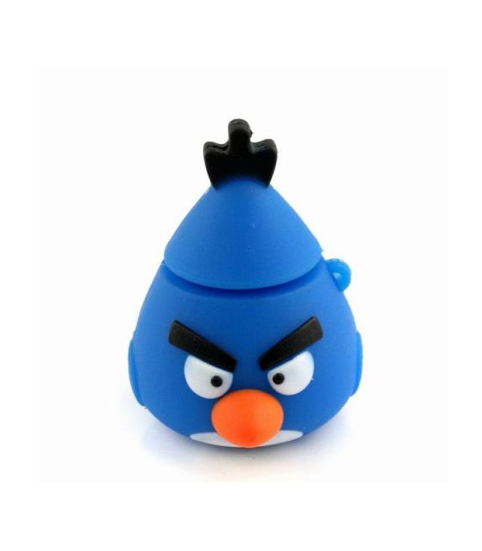 Флешка Angry Birds Синяя птичка Объемная 4 Гб Флешка Angry Birds Синяя птичка Объемная 4 Гб