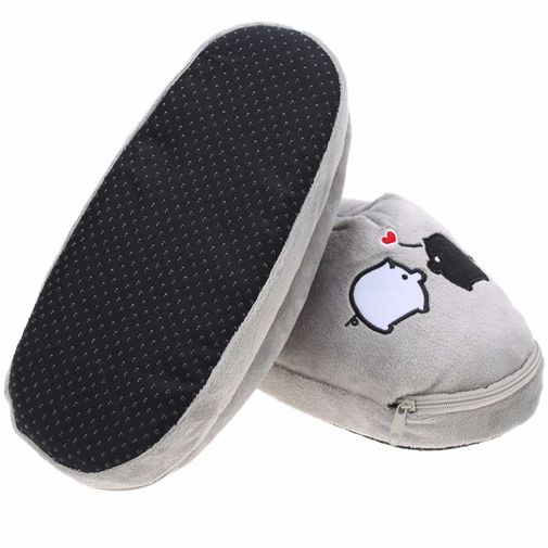 Тапочки с подогревом от USB Свинки