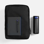 Подарочный набор Flexpen Travel (черный с синим)