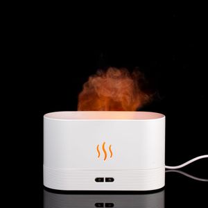 Увлажнитель-ароматизатор с имитацией пламени Fuego ver.2 (белый)