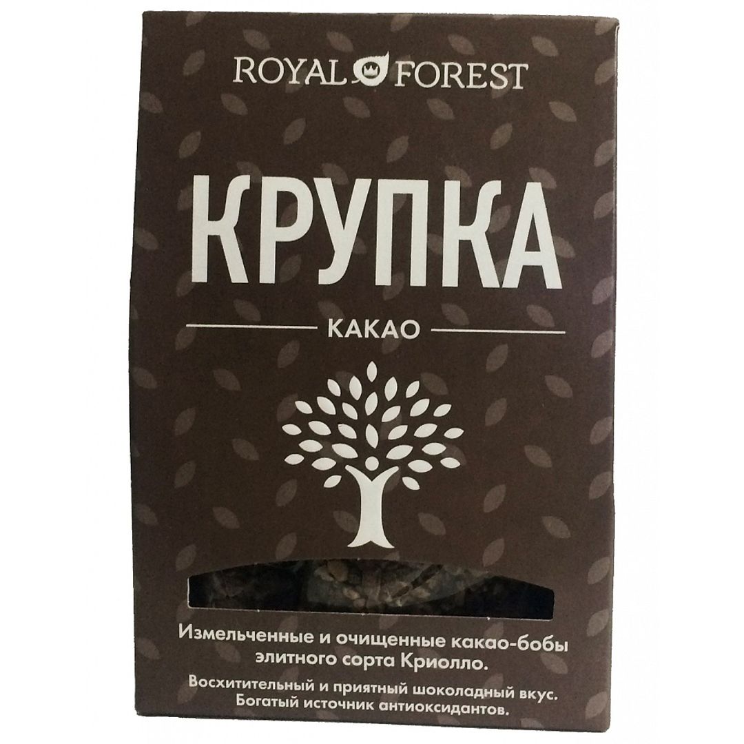 Какао-крупка (100 г) (Royal Forest) купить по цене 150 руб. в интернет ...