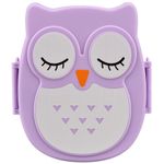 Ланч-бокс Сова Owl (Фиолетовый)