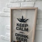 Копилка для пивных крышек Keep Calm And Drink Beer Отзыв