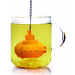 Заварник для чая Подводная лодка (Желтый) В кружке с чаем