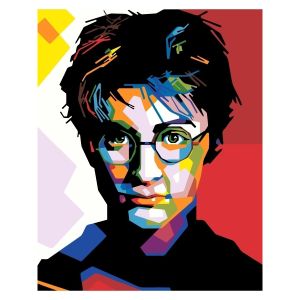 Картина по номерам Гарри Поттер (40х50 см)