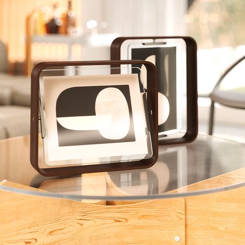 Фоторамка двухсторонняя Bellwood орех (26х31 см)