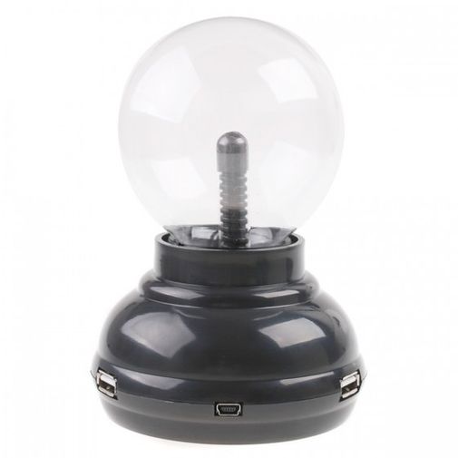 USB Плазменный шар с USB-хабом USB Плазменный шар с USB-хабом