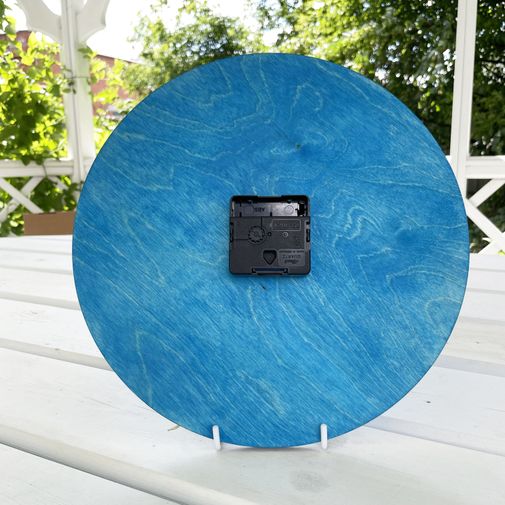 Часы настенные 3-7-11 Голубой