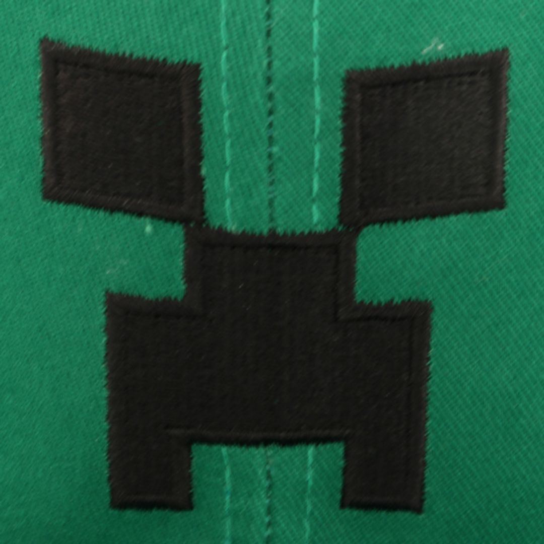 Бейсболка Creeper Minecraft Машинная вышивка Бейсболка Creeper Minecraft Машинная вышивка