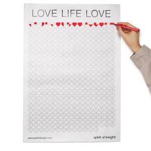 Постер для любви и о любви Для поцелуев и заботы