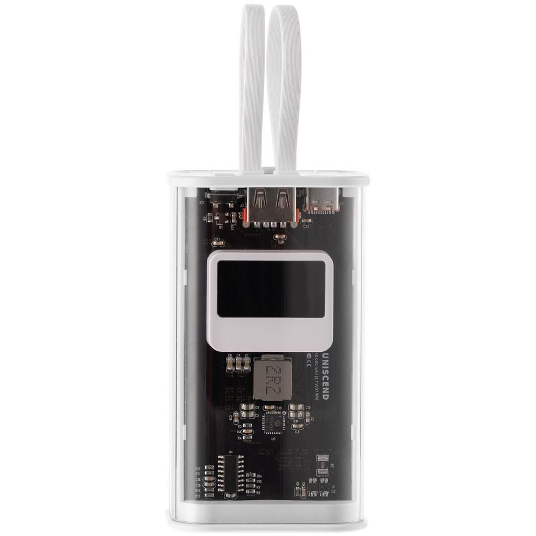 Аккумулятор c быстрой зарядкой Trellis Geek 10000 мАч (Белый) Аккумулятор c быстрой зарядкой Trellis Geek 10000 мАч (Белый)