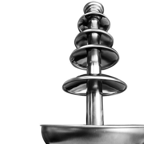 Шоколадный фонтан 4 яруса Ярусы снизу