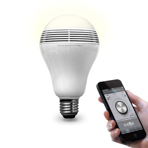 Светодиодная лампочка с bluetooth-динамиком Playbulb