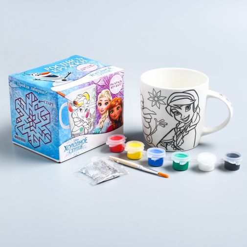 Кружка-раскраска Холодное сердце Кружка-раскраска Холодное сердце