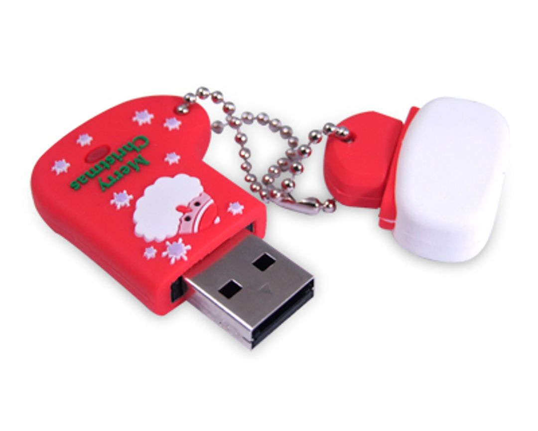 Флешка Новогодний носок 2 Гб