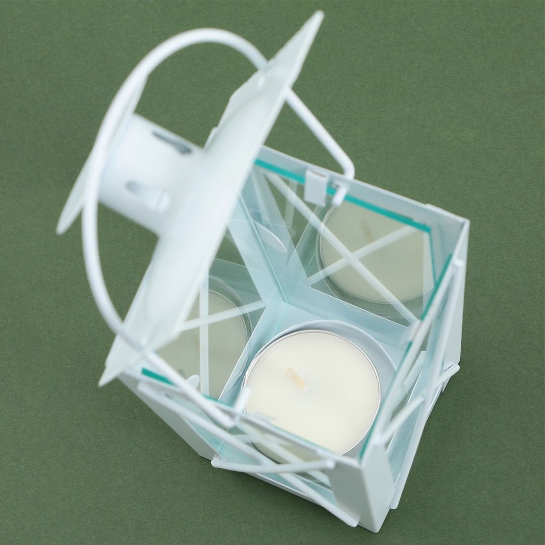 Новогодний подарочный набор свеча и фонарик Все получится