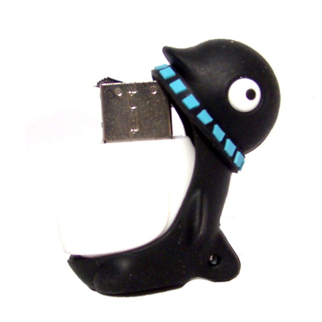 Флешка Пингвин Черный 4 Гб Флешка Пингвин Черный 4 Гб