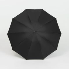Зонт обратного сложения с ручкой-карабином Foldberry (черный)
