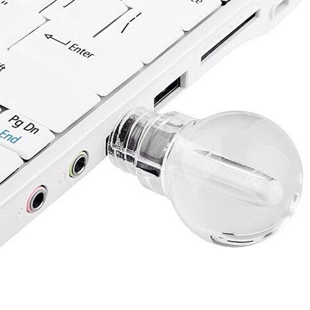 Флешка Светящаяся лампочка 8 Гб Флешка Светящаяся лампочка 8 Гб