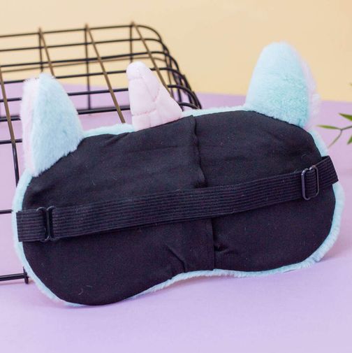 Маска для сна гелевая Unicorn Rainbow