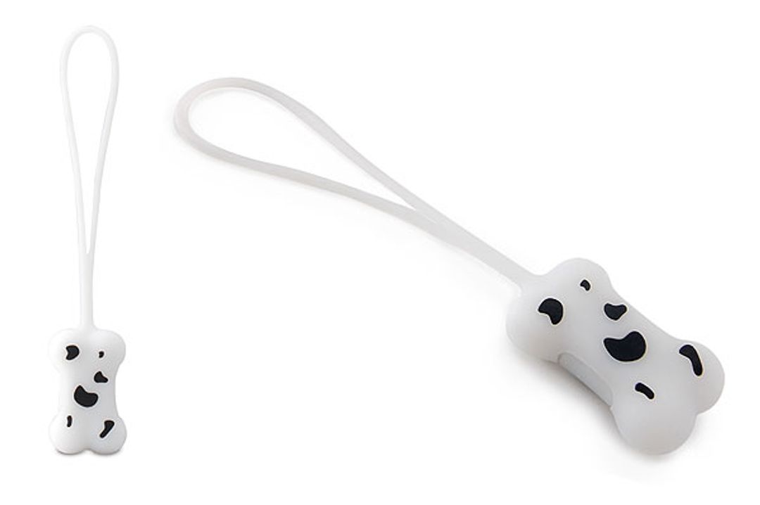 Флешка Косточка Черно-белая 4 Гб Флешка Косточка Черно-белая 4 Гб