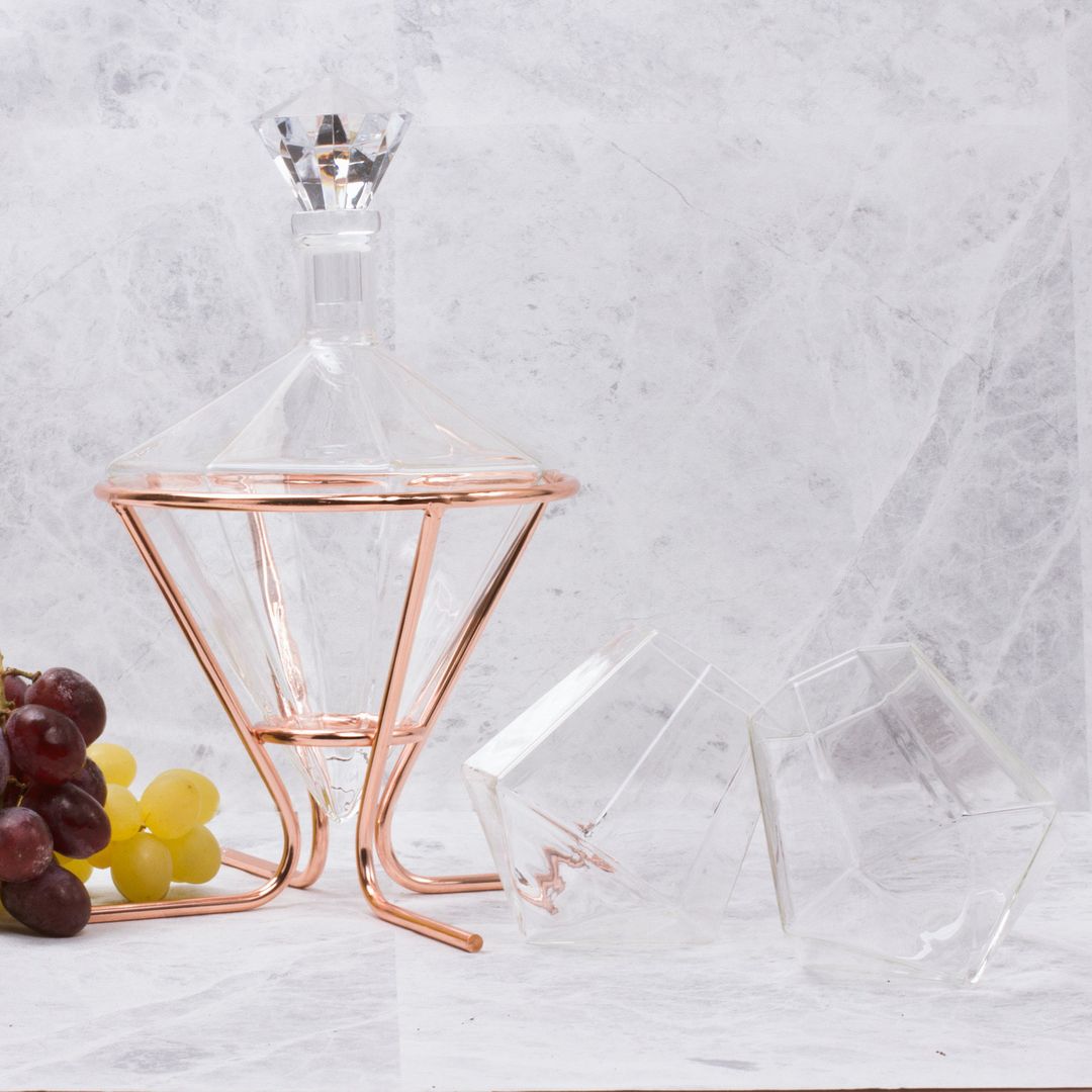 Алмазный набор Diamond Decanter Set (графин + 2 стакана) Алмазный набор Diamond Decanter Set (графин + 2 стакана)