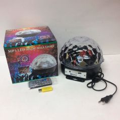 Светодиодный дискошар с динамиком Led magic ball light Bluetooth