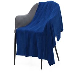 Плед Rombus (Темно-синий (кобальт)) Плед Rombus (Темно-синий (кобальт))