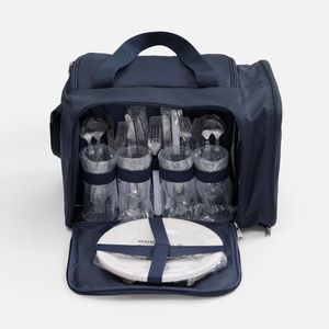 Набор для пикника Campello на 4 персоны (темно-синий)