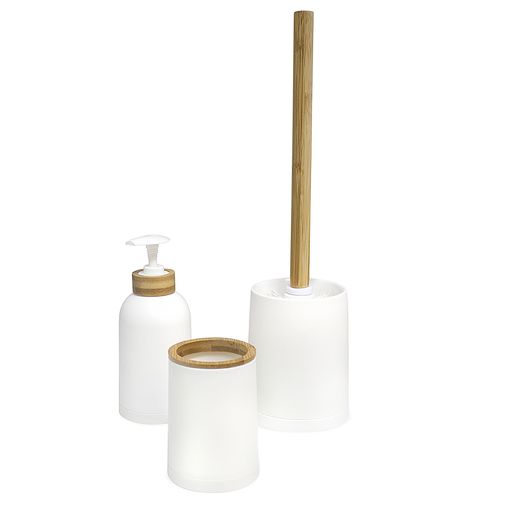 Набор для ванной комнаты Дзен Zen (Белый)