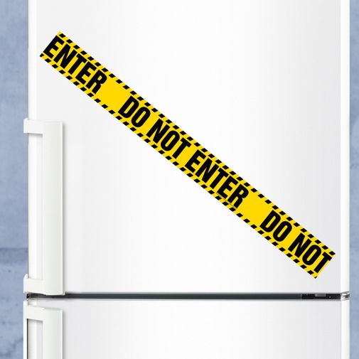 Магнитная лента на холодильник Do Not Enter