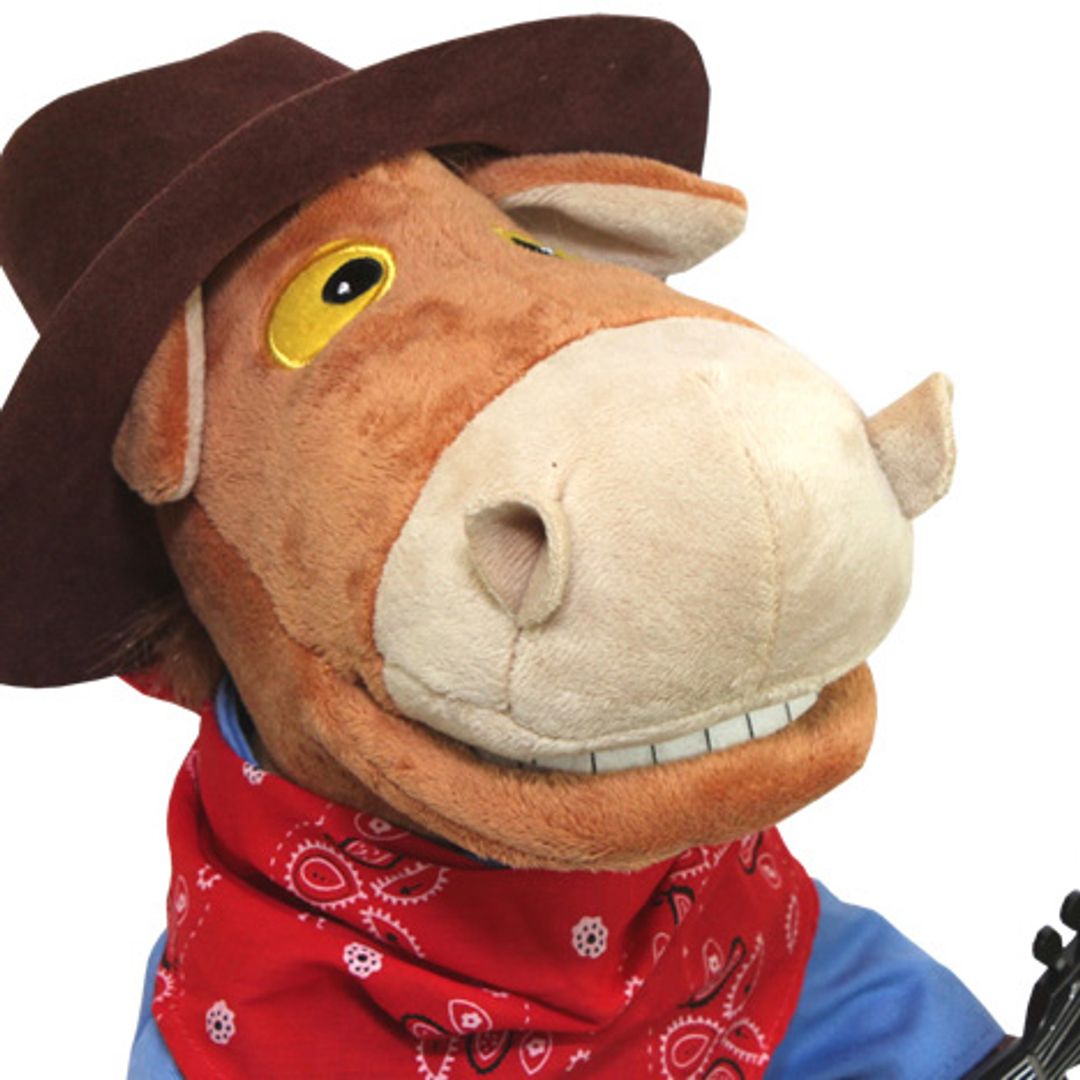 Музыкальная игрушка Конь Ковбой-гитарист Голова