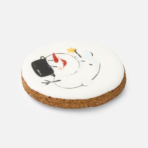 Печенье имбирное Снеговик Печенье имбирное Снеговик