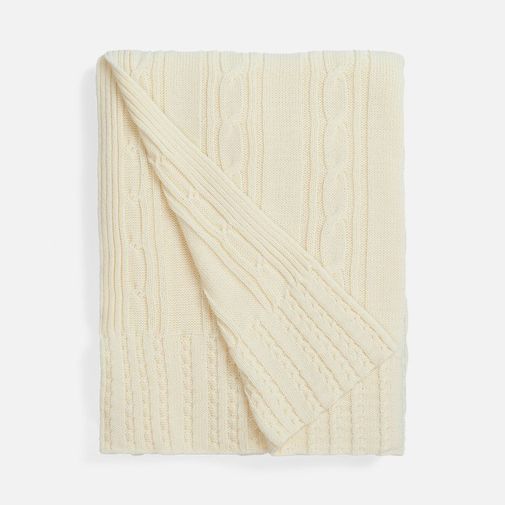 Плед Remitt (молочный)