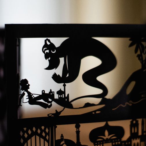 Книга Театр теней Волшебная лампа Аладдина Книга Театр теней Волшебная лампа Аладдина