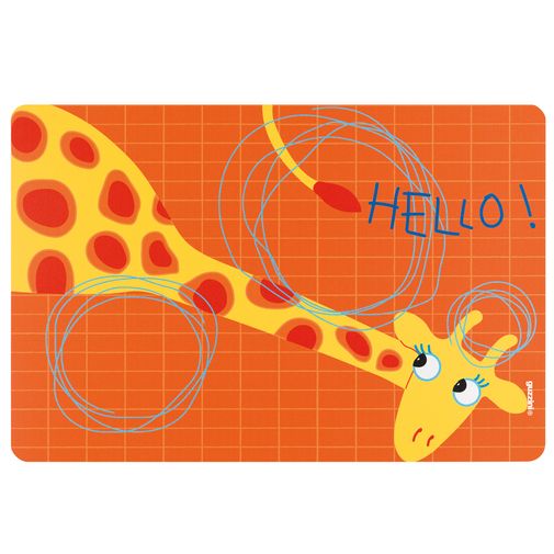 Коврик сервировочный Hello жираф (детский)