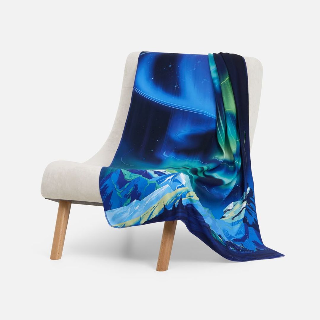 Флисовый плед Сияй!