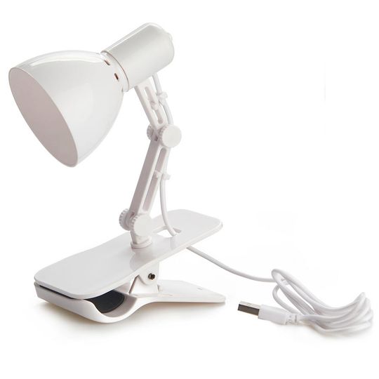 USB лампа для чтения Clamp (Белый)