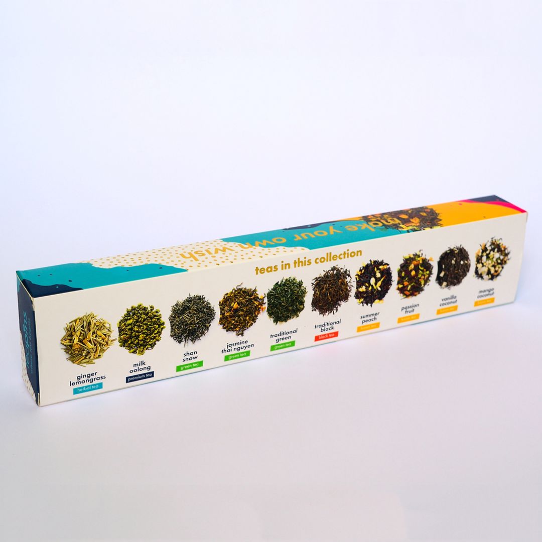 Подарочный набор чая Sense Asia I Wish You (10 видов, 50 г)