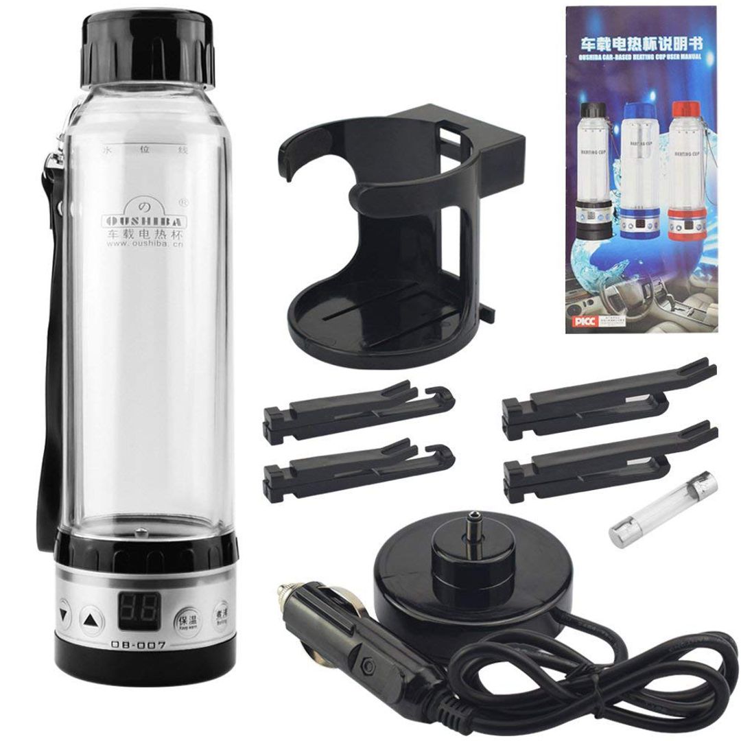 Чайник для автомобиля с индикацией температуры