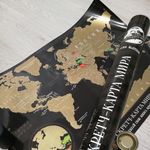 Скретч-карта мира Black (Dark) Edition (увеличенная версия) Отзыв