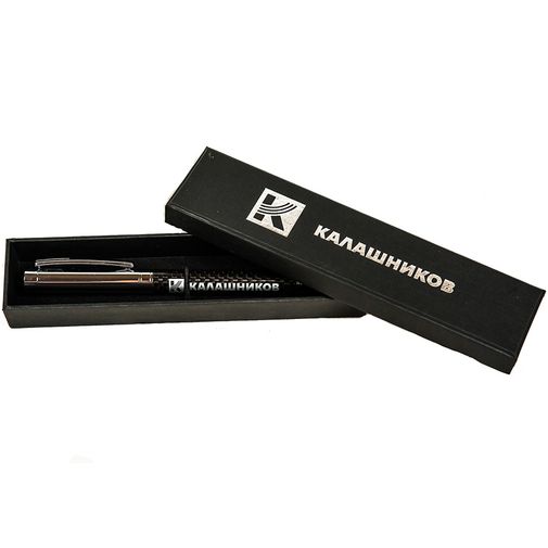 Ручка в фирменной упаковке Калашников