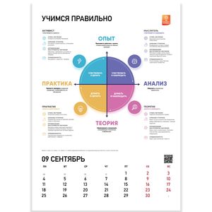Концепт-календарь Мета-навыки 2023 (формат А3)