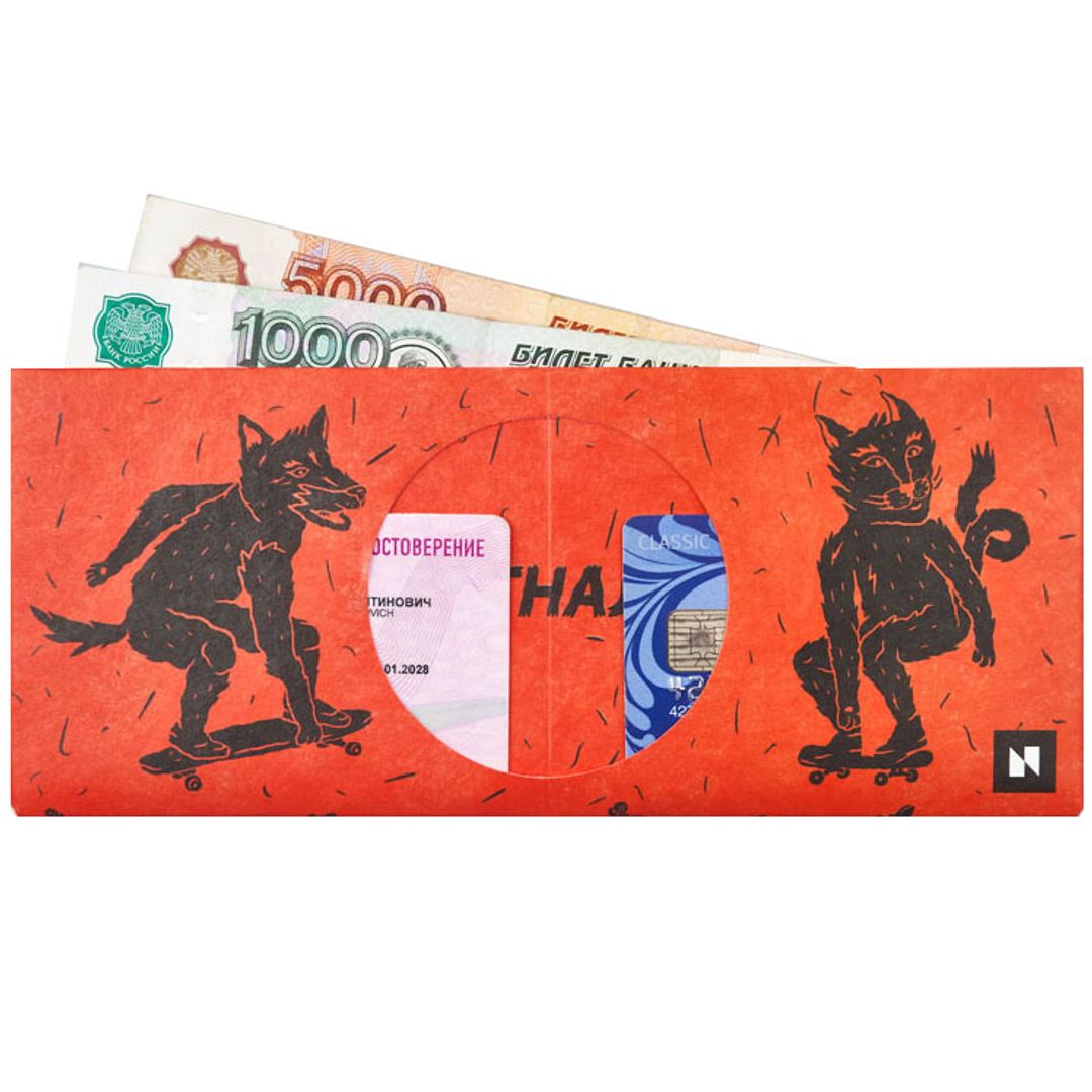 Кошелек New wallet New Skateanimal Кошелек New wallet New Skateanimal