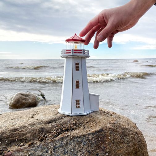 Модель сборная Маяк Пеггис ков (Канада) Модель сборная Маяк Пеггис ков (Канада)