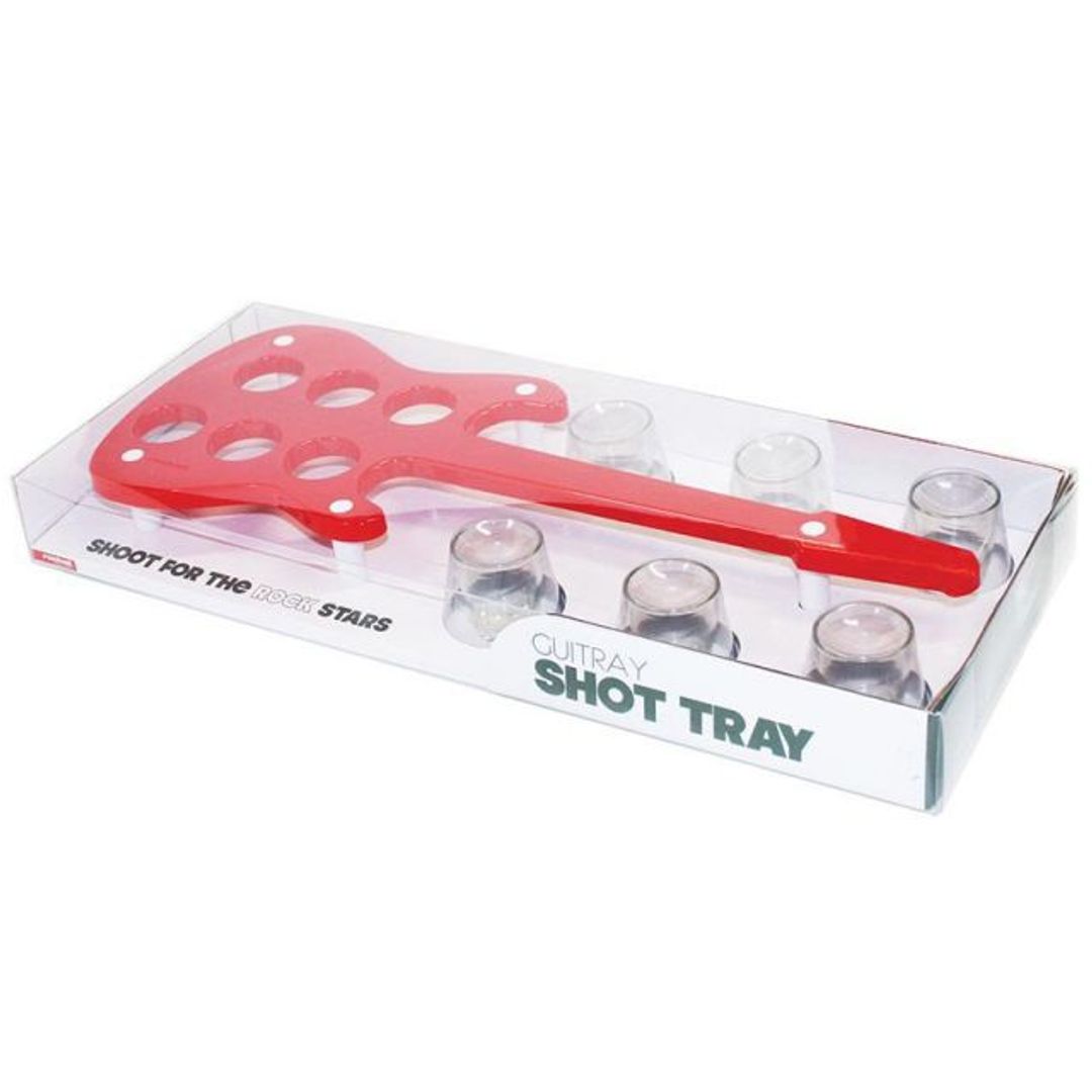 Поднос с рюмками Гитара Guitray