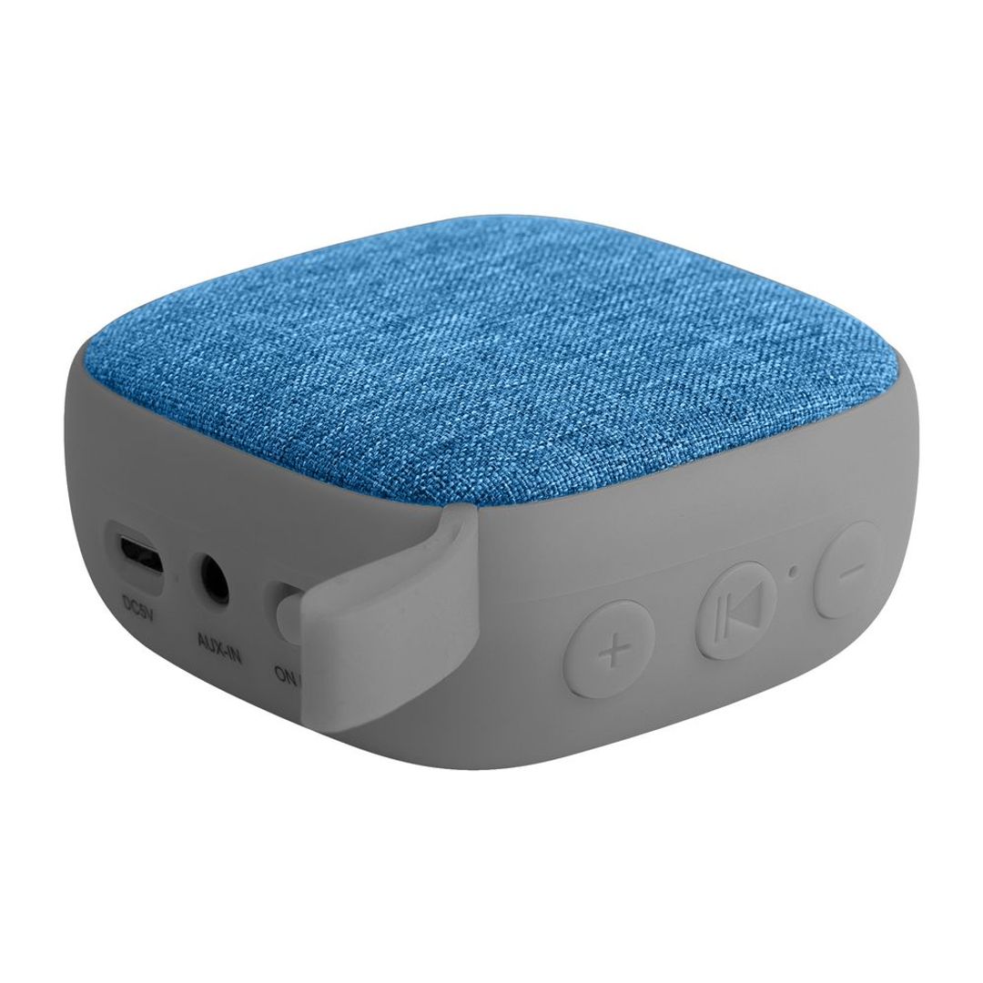 Беспроводная колонка Chubby (серый с голубым)