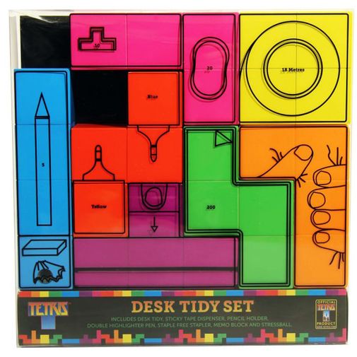 Канцелярский набор Тетрис (7 шт.) Канцелярский набор Тетрис (7 шт.)